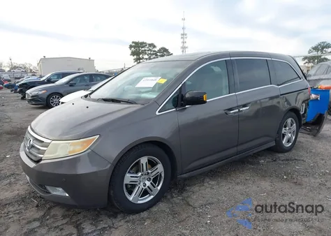 2011 Honda Odyssey Touring/Touring Elite из США, поврежденный, VIN 5FNRL5H97BB071683